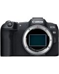 Безогледален фотоапарат Canon - EOS R8, 24.2MPx, черен + Обектив Canon - RF 85mm f/2 Macro IS STM - 2t